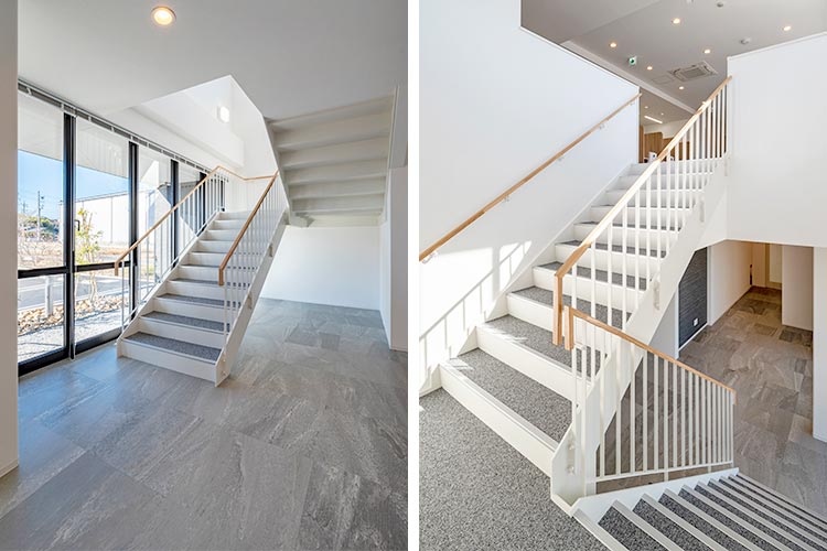 階段左 / 階段右